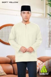 Soft Yellow for Men: Lengan Panjang